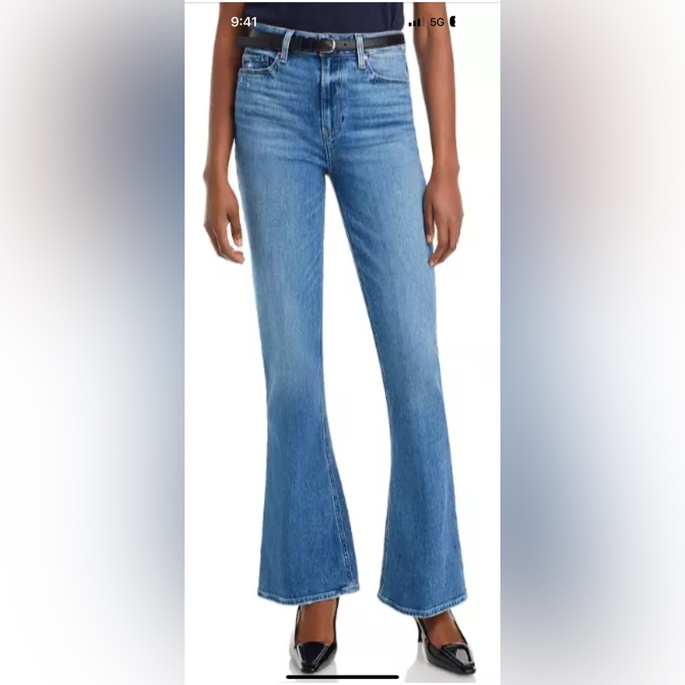PAIGE High Rise Laurel Canyon Denim Jeans